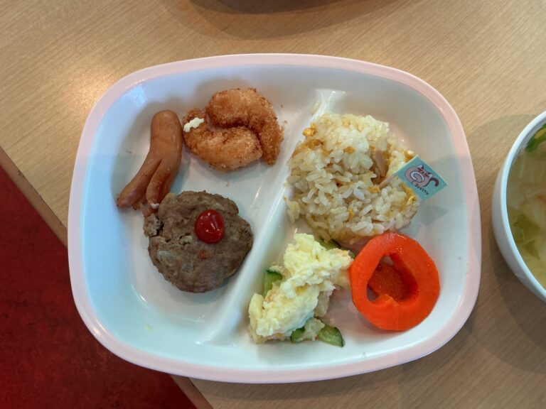くじらチームお子様ランチ作り🚩（5歳児）