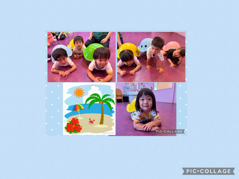 7月　あめチーム🏖️(2歳児)