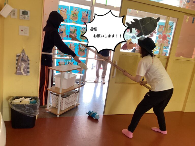 避難訓練を行いました！