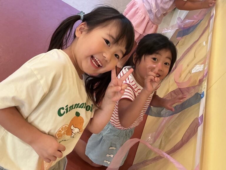 8月　そらチーム（4歳児）🌻