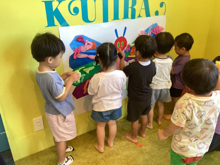 ８月にじチーム（3歳児）🌻🏊‍♀️
