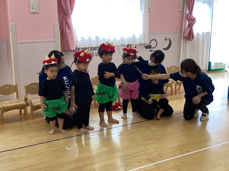 ドキドキ💓の一日　にじ組（２歳児）