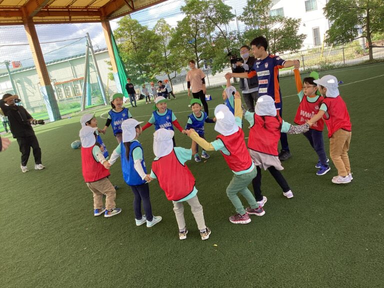 サッカー交流試合