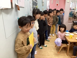 そらぐみラーメン屋さんへようこそ🍜～話し合い、制作編～そらぐみ（４歳児）