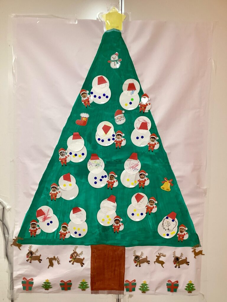 🎅サンタさんに変身？！🎅うみ組(1歳児)