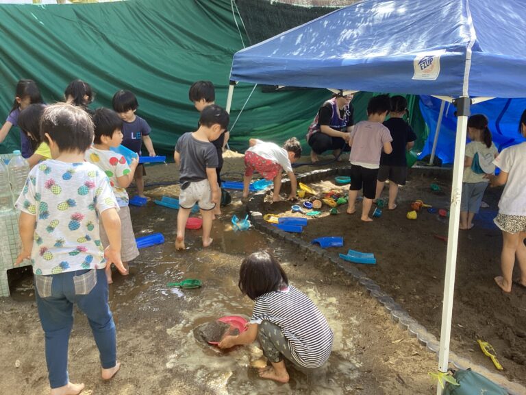 どろんこ遊び、はじめました✨