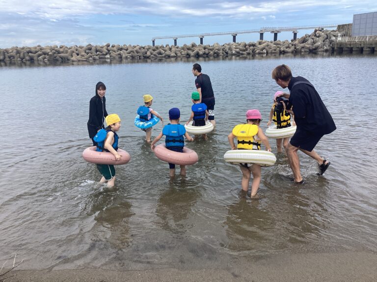 つきぐみ(5歳児)海week 1日目🌊
