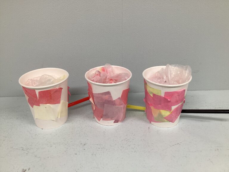 ゆきぐみ(3歳児) 膨らますと!?