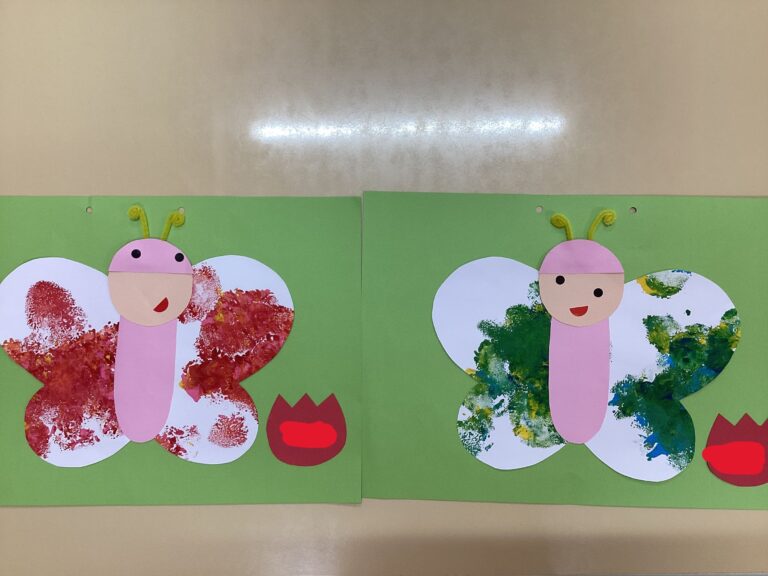 うみぐみ（1歳児）ちょうちょひらひら🦋🌸