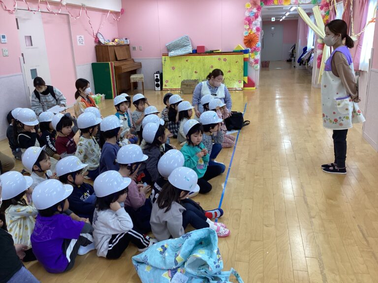 上手に避難できるかな🚒🧑‍🚒