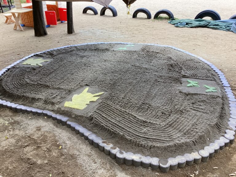 砂絵にほっこり❤️