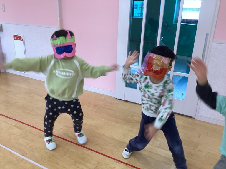 豆まきだけじゃないよ〜オニオニダンサーズ〜【そら組　4歳児】