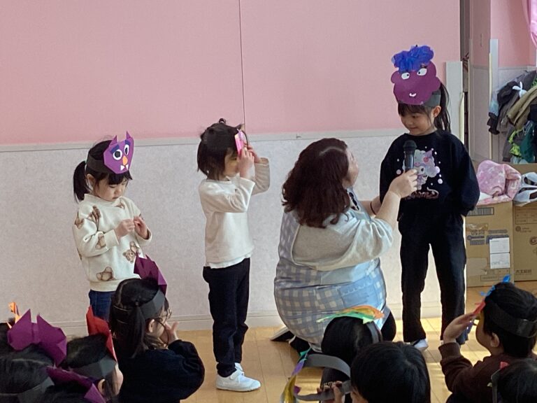 豆まき会を開催しました👹