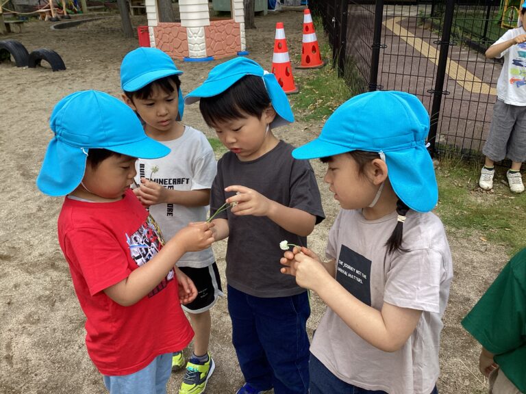 実験🧪(つきぐみ5歳児)