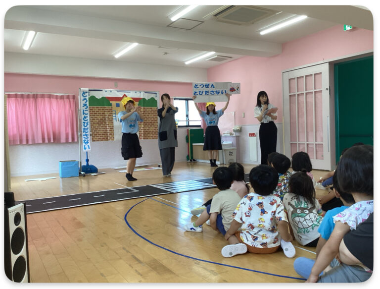 新潟陸運さんによる交通安全教室