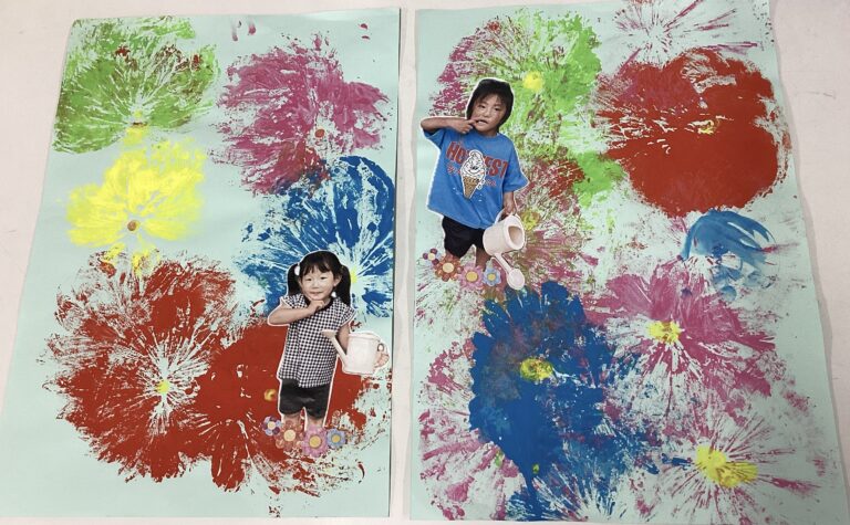 🌸お花を植えたよ🌸〜その後〜 ゆきぐみ 3歳児