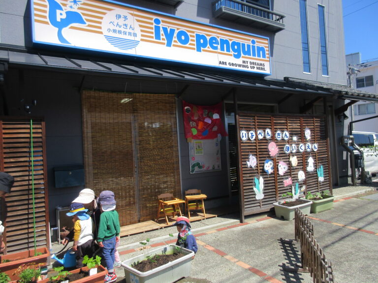 野菜の苗を植えたよ!