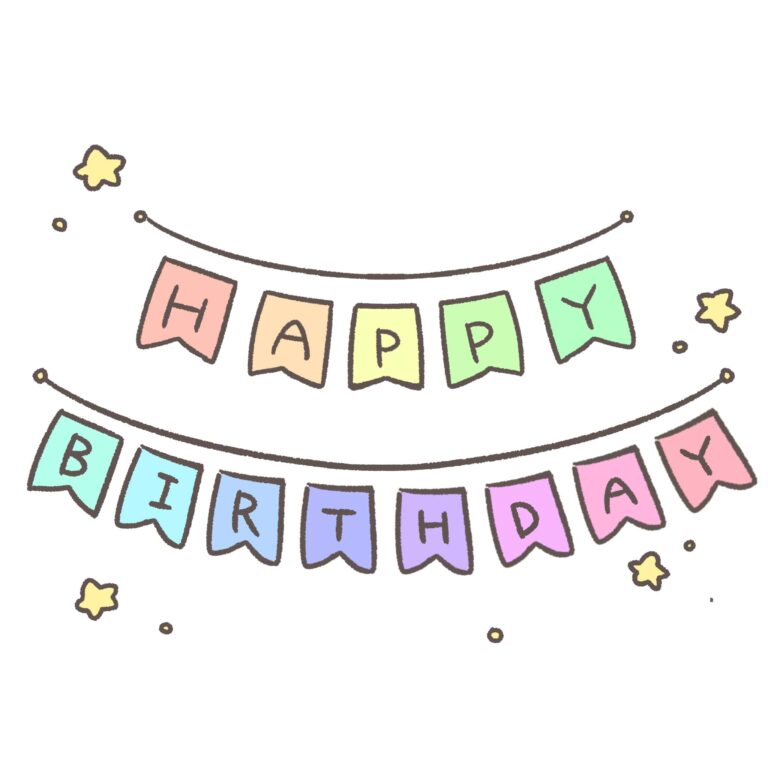 おたんじょうびおめでとう🎂