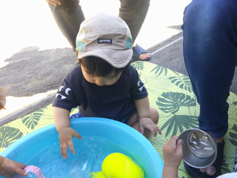 水遊びだ～いすき♬