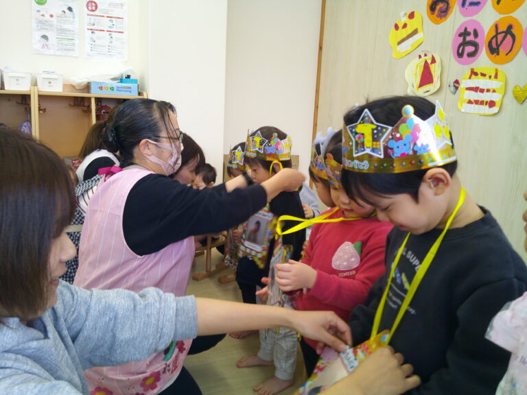 待ちに待った３月誕生会🎂