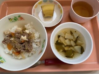 今日の給食2025年1月22日