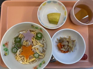今日の給食2025年7月7日