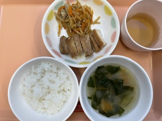 今日の給食2026年10月2日