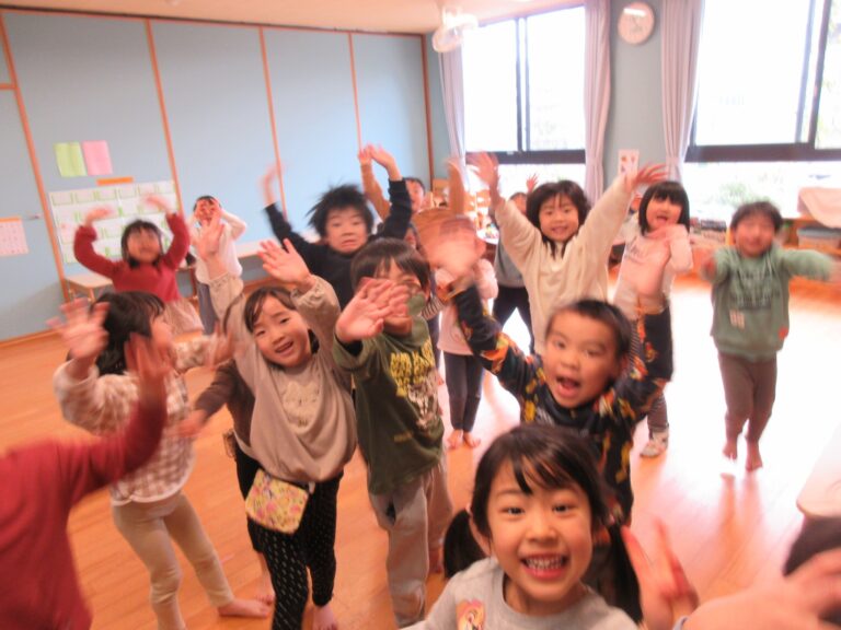 朝の自由あそび😆