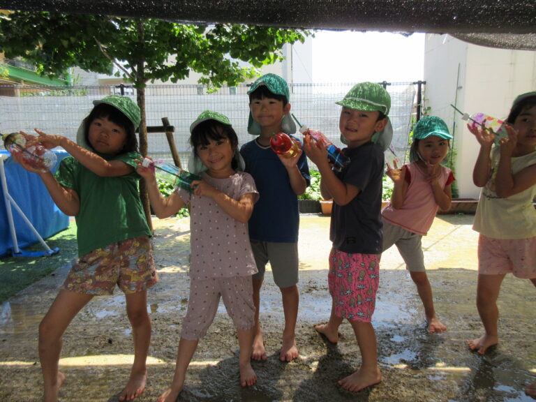 お手製☆水鉄砲💦💦