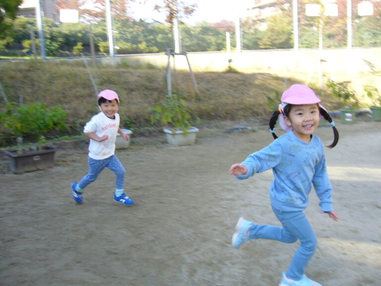 園庭あそび😊
