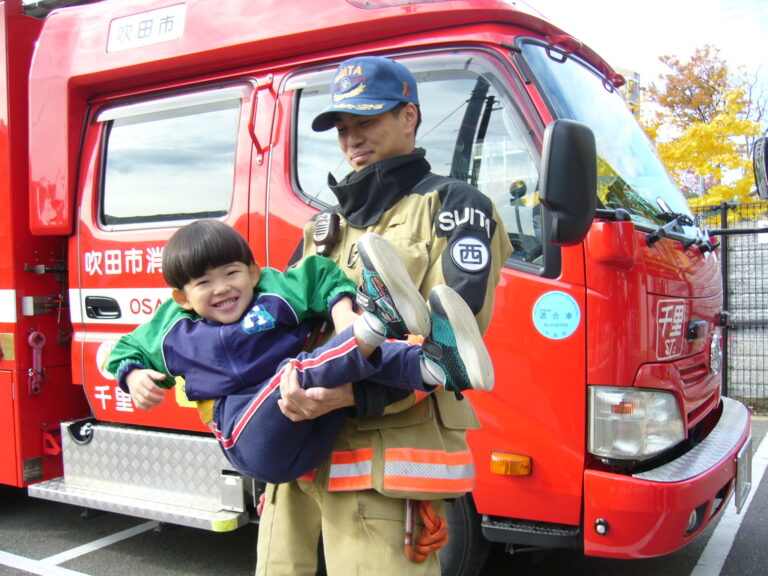 消防車🚒💨が来た！！