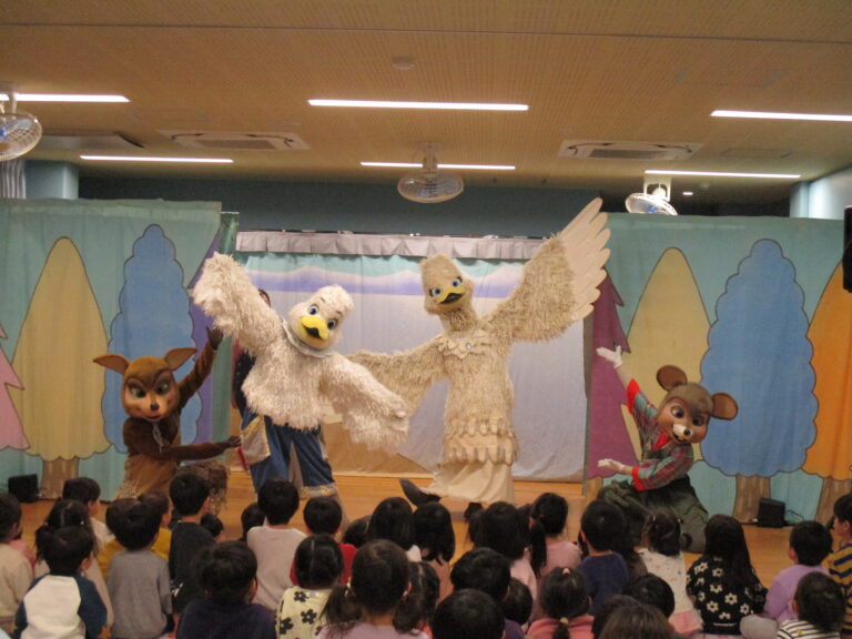 着ぐるみ人形劇がきた～！！