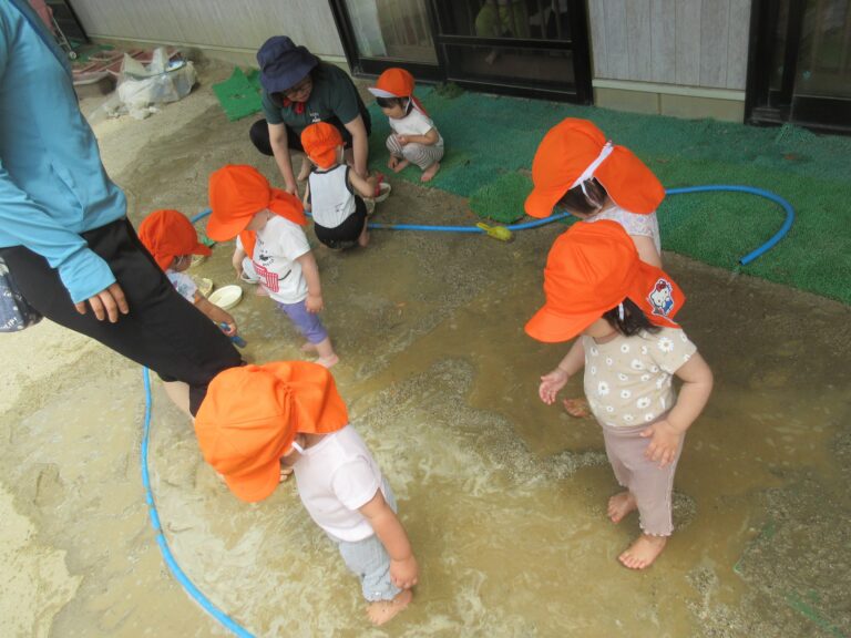 泥んこあそび😆