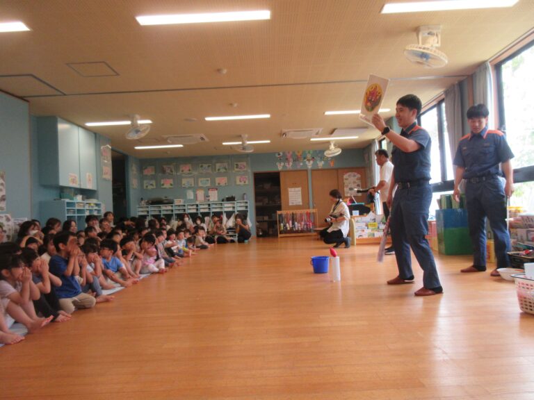 防火防災教室🎇