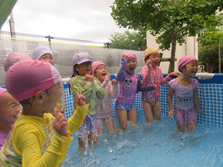 🌞プール開き🏊