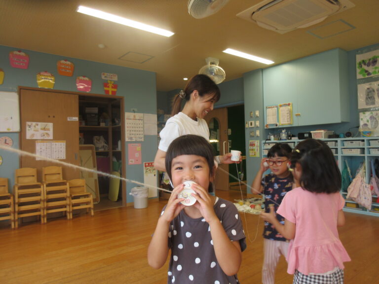 お盆期間の保育園②