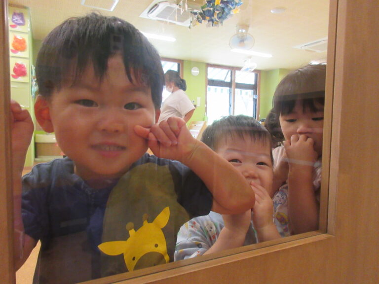 お盆期間の保育園③