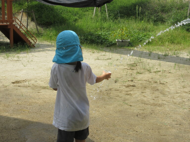 くじら組🐳水遊び