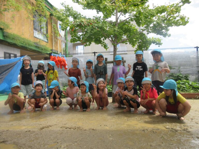 くじら組🐳水遊び🔫💦