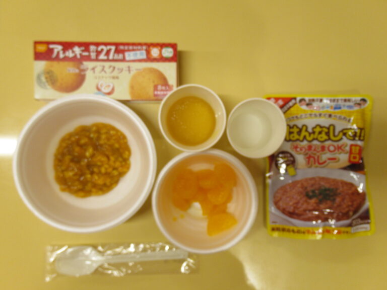 9月18日(木)非常食体験