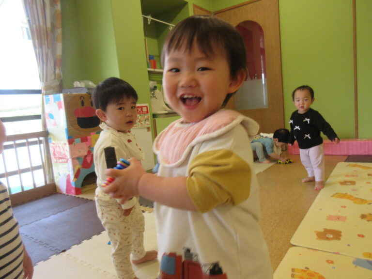 慣らし保育😊初日