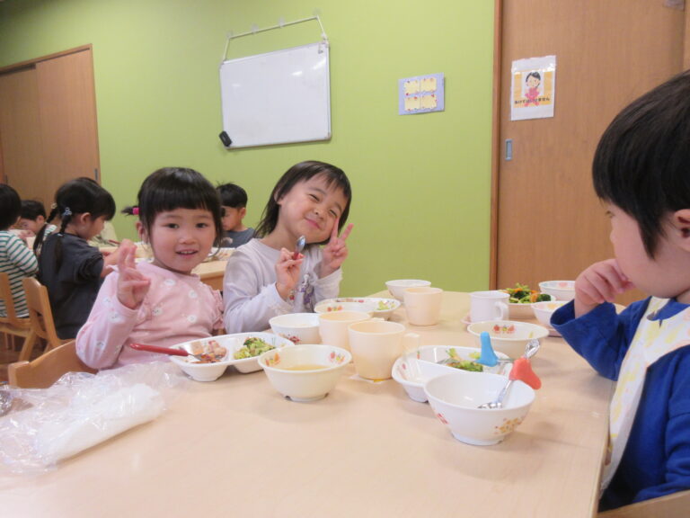 🌸きょうの保育園🌸