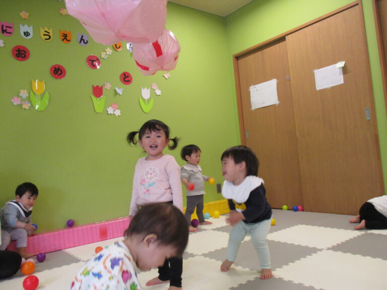 🐸雨降りの保育園☔