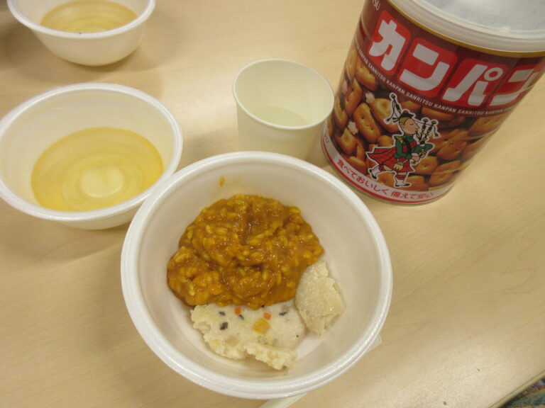 非常食体験