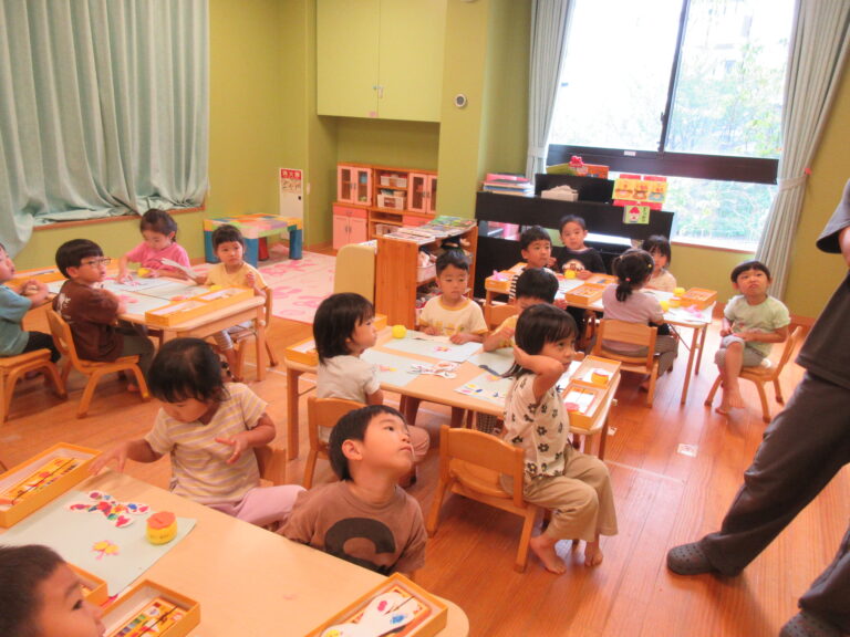 にじぐみ３歳児～製作～