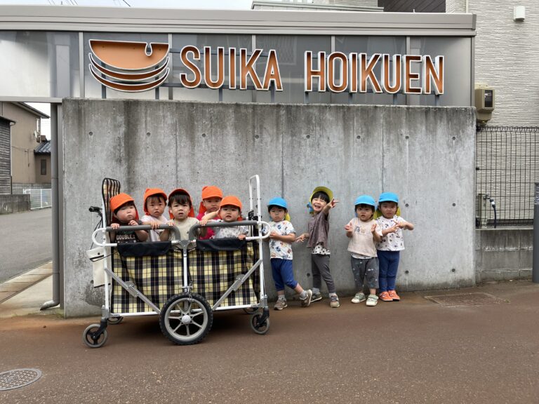 すいか保育園、楽しいね♪