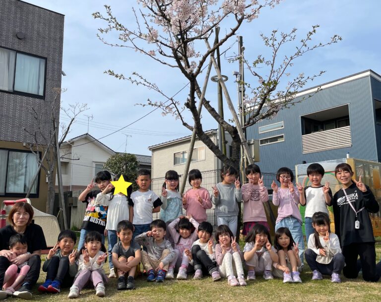 つき組さん、よろしくね😊（５歳児つき組）