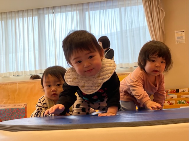 新・うみ組さんのはじまりはじまり〜🌸（１歳児うみ組）