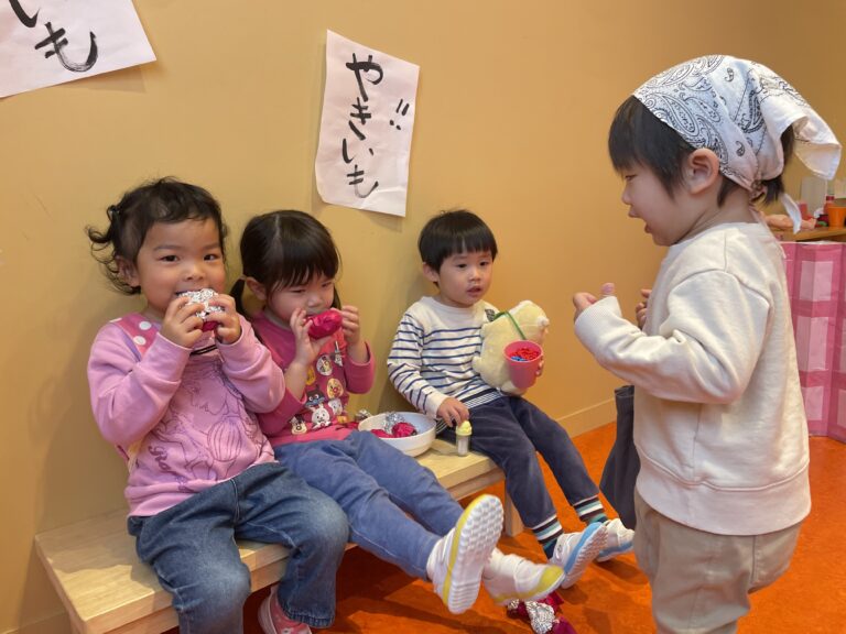 さつまいもだいすき🍠🌟（2歳児かぜ組）