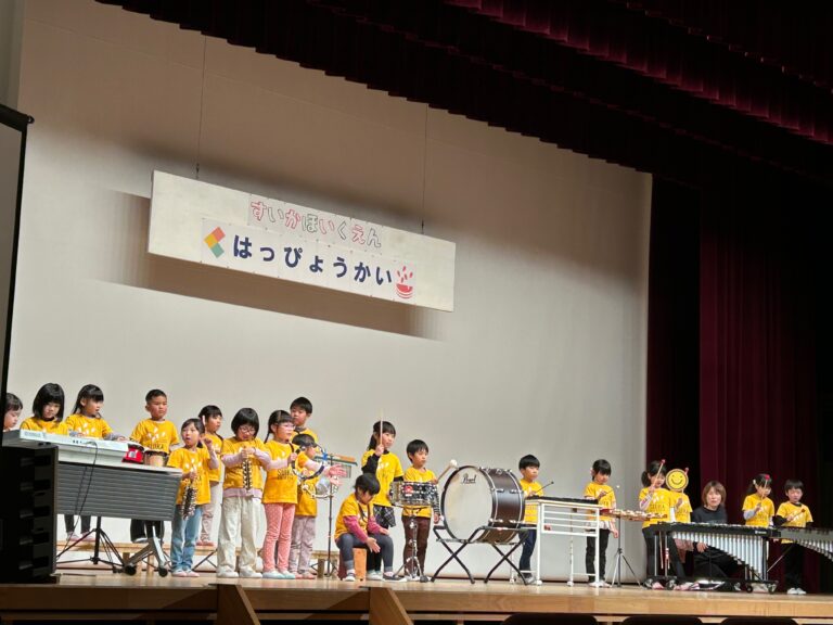 どきどきワクワクの発表会🎵